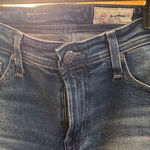 Ag Adriano Goldschmied Men's Dark Blue Slim Jeans